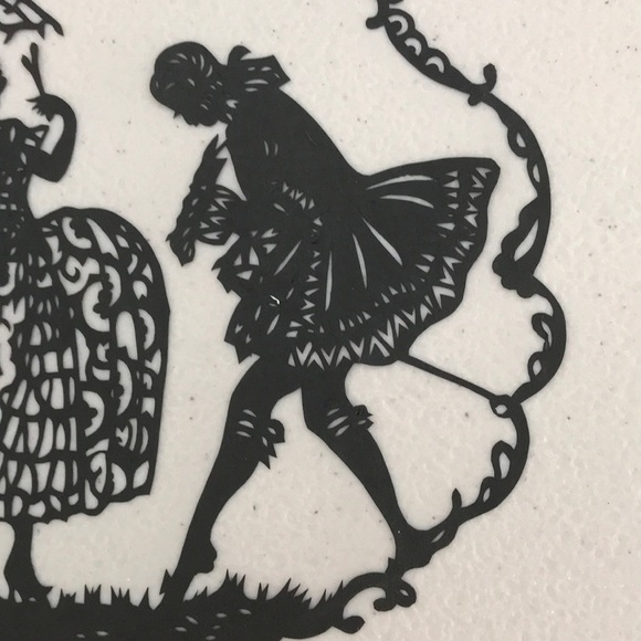 💖 Handmade PaperCut Silhouette Scherenschn… - Picture 3 of 6